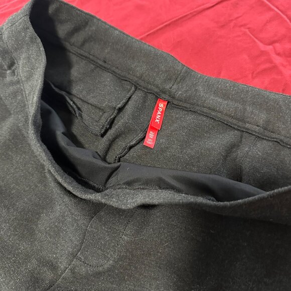 SPANX supersmooth PerfectFit Ponte Wide Leg Pant Size XL Gray 20385R - Picture 4 of 4